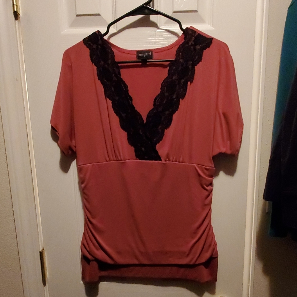 Mauve shirt